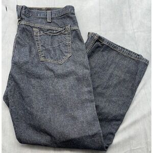 Tony Hawk Jeans Mens 38x30 HK 042820-05 Straight Wide Leg Skateboard Skater Dark